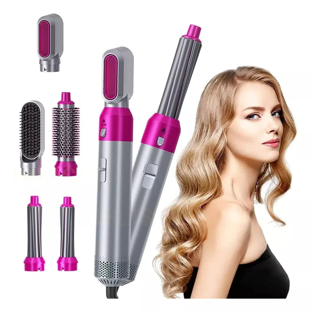 Cepillo 5 en 1 🤩 - Belleza Instantánea en tu Casa 💎